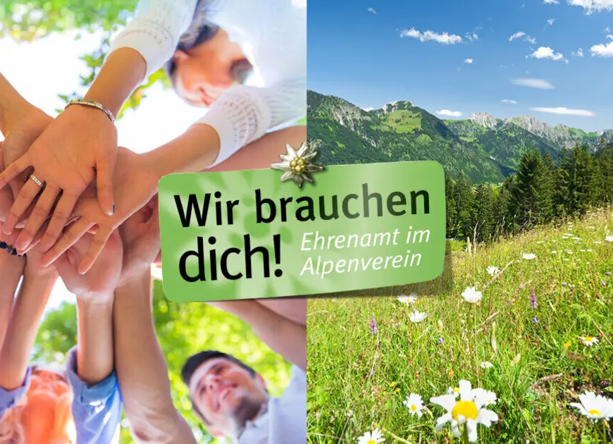 Ehrenamt - wir brauchen dich! | © DAV