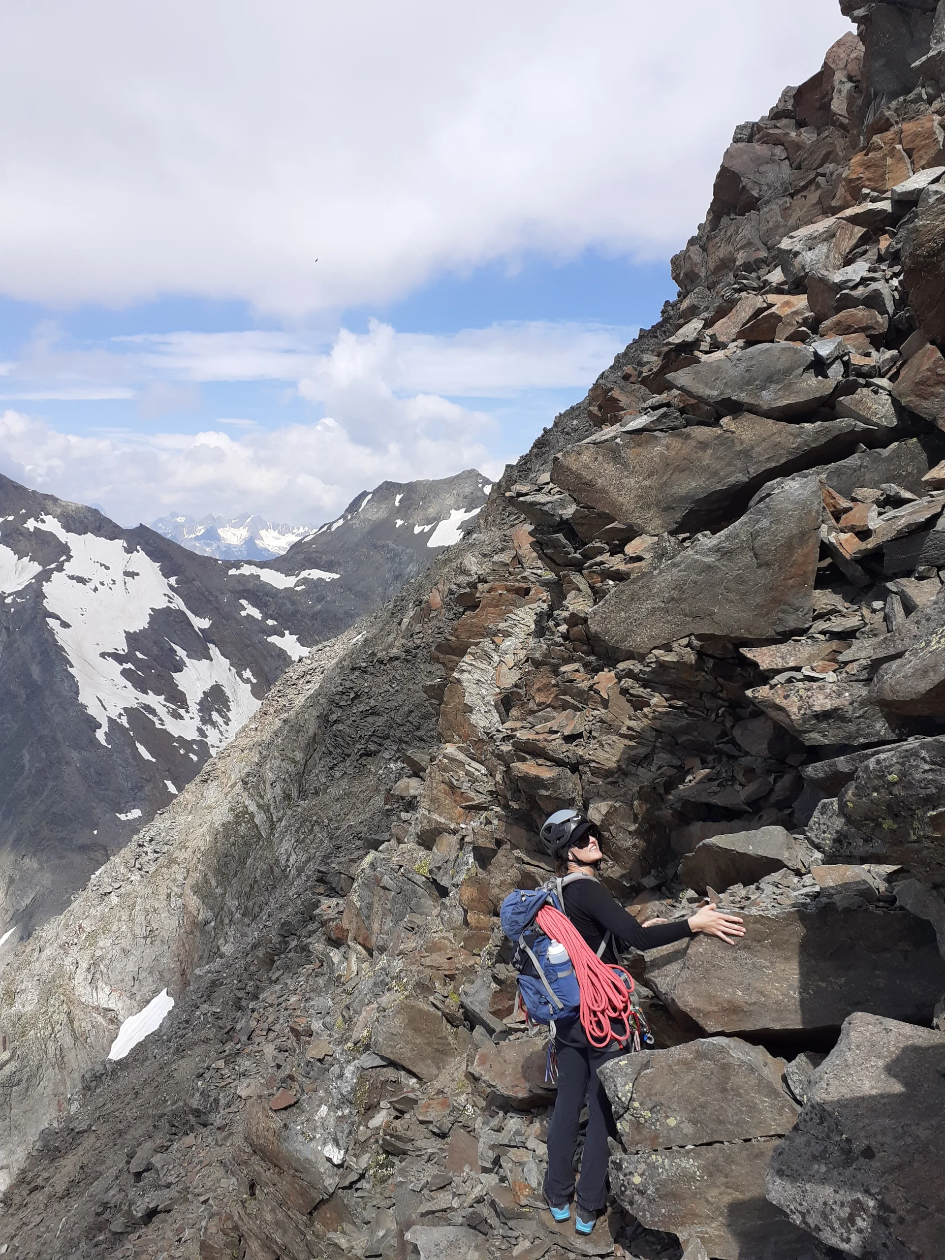 Kletterei Stubaier Wildspitze | © Roland Schulz