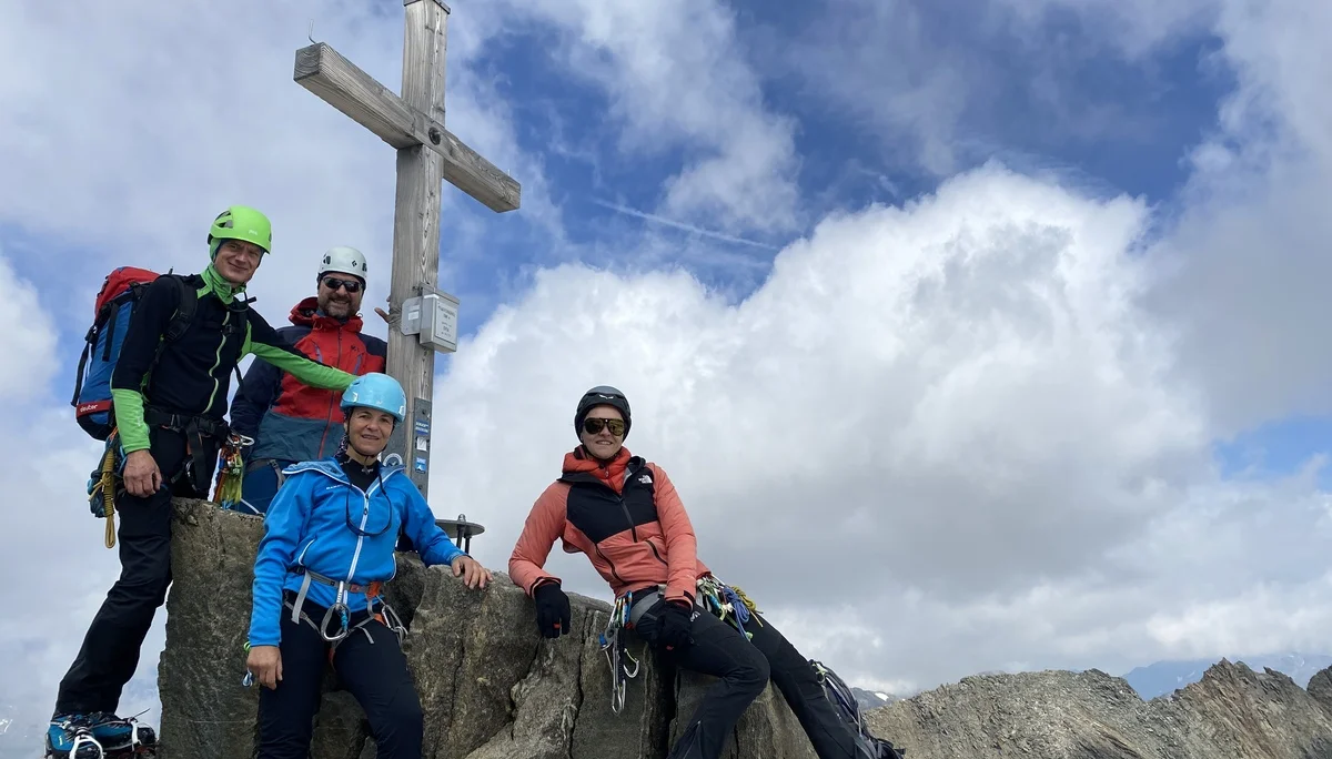 Am Gipfel des Pfaffenkogl | © Anette Pröbster