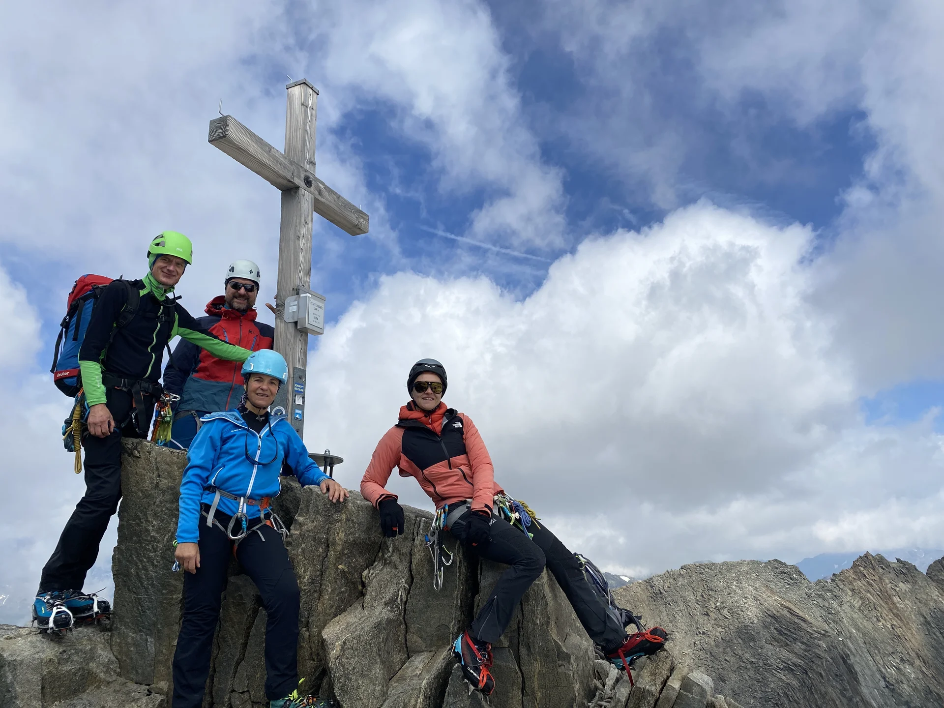 Am Gipfel des Pfaffenkogl | © Anette Pröbster