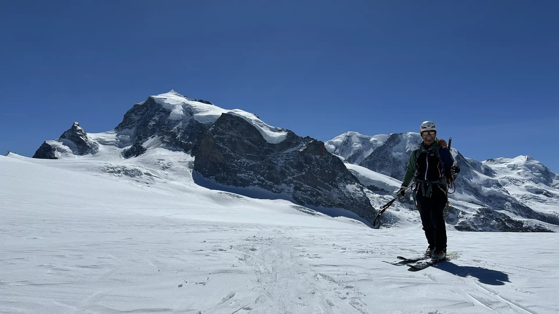 Josef vor Monterosa | © Josef Kammermeier