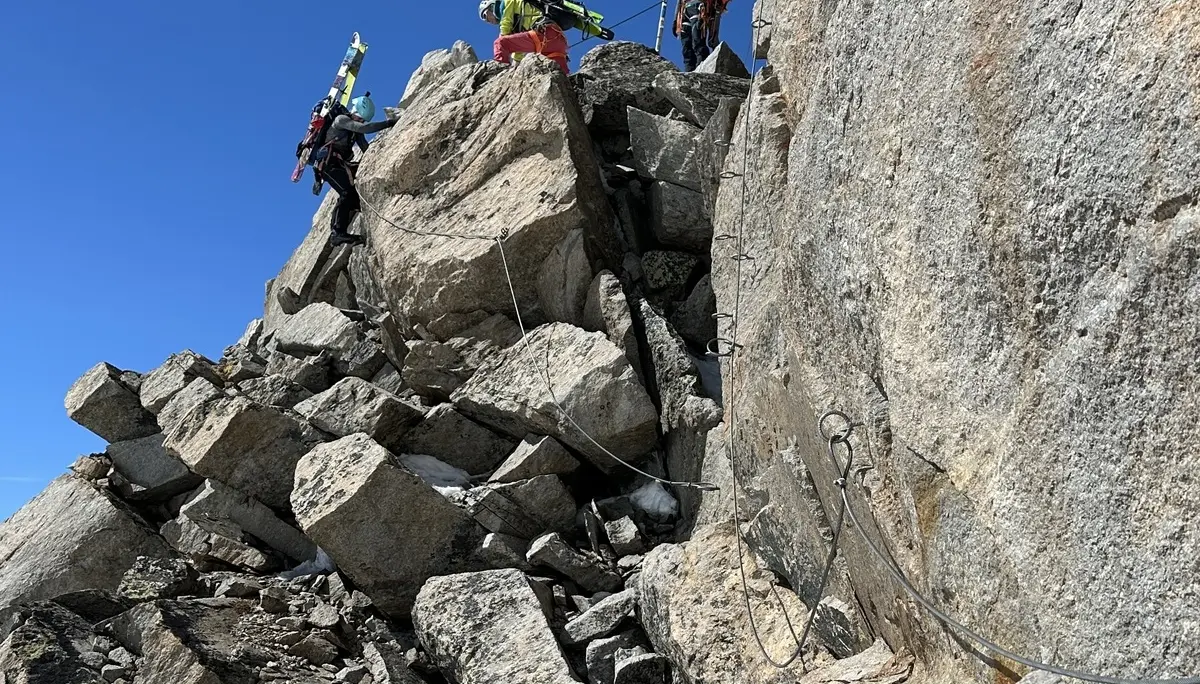HTG im Klettersteig | © Josef Kammermeier