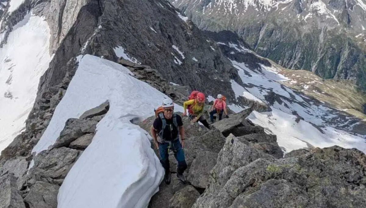 Gipfelgrat Richterspitze | © Thomas Schmidmeier