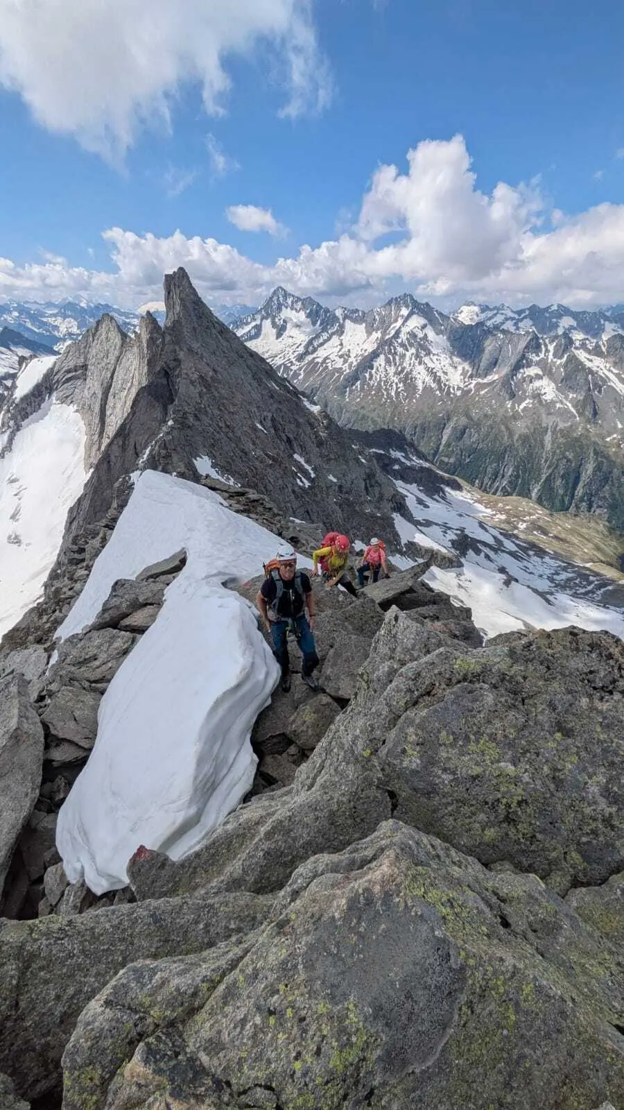 Gipfelgrat Richterspitze | © Thomas Schmidmeier