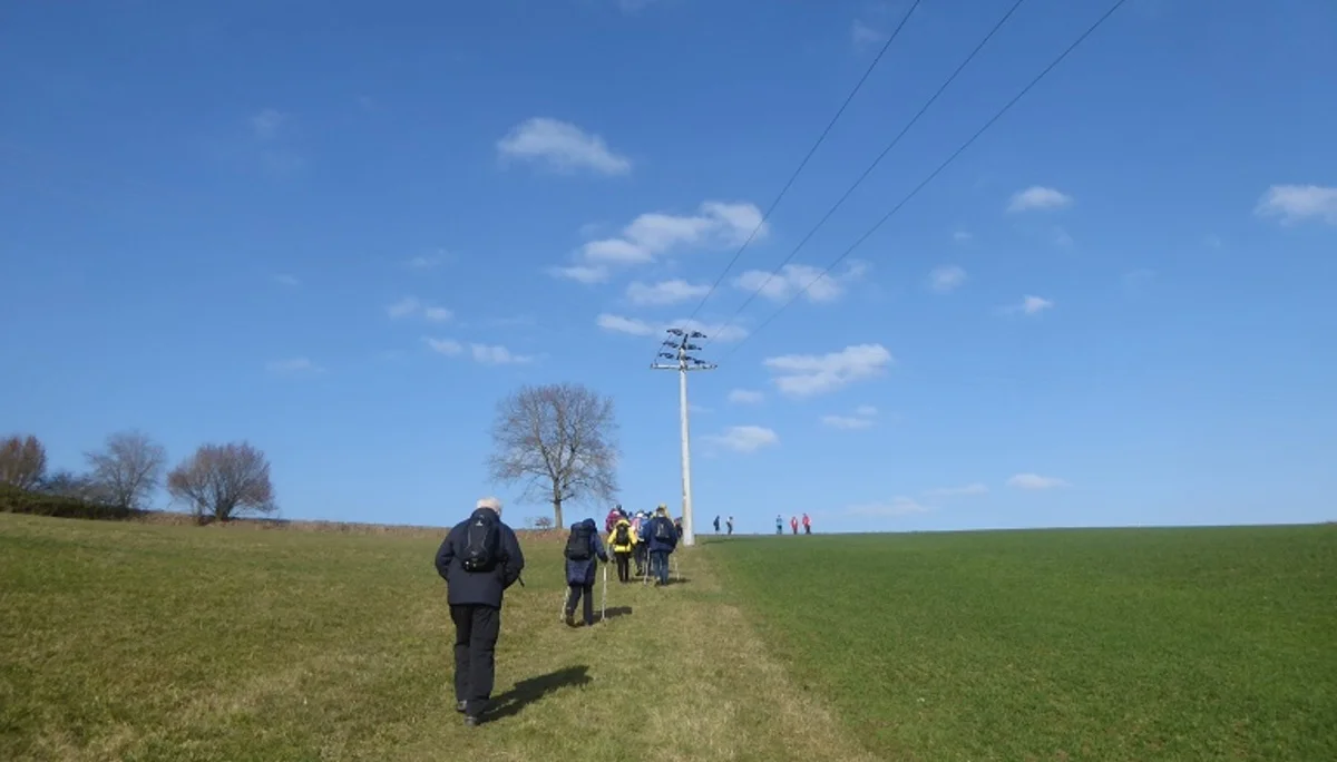 Auf dem Donaupanoramaweg nach Kapfelberg. | © DAV Regensburg Seniorengruppe