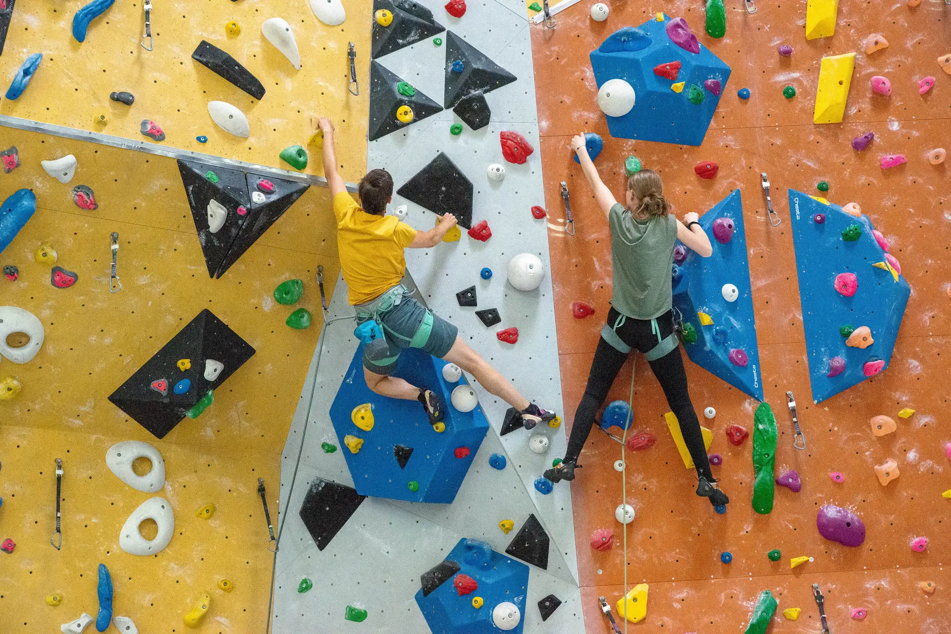 Kletterzentrum Außenwand | © Ingo Klemm