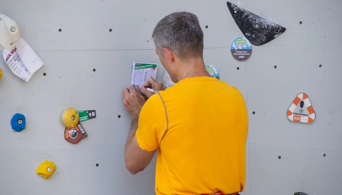 Die neue Route wird bewertet. | © Ingo Klemm