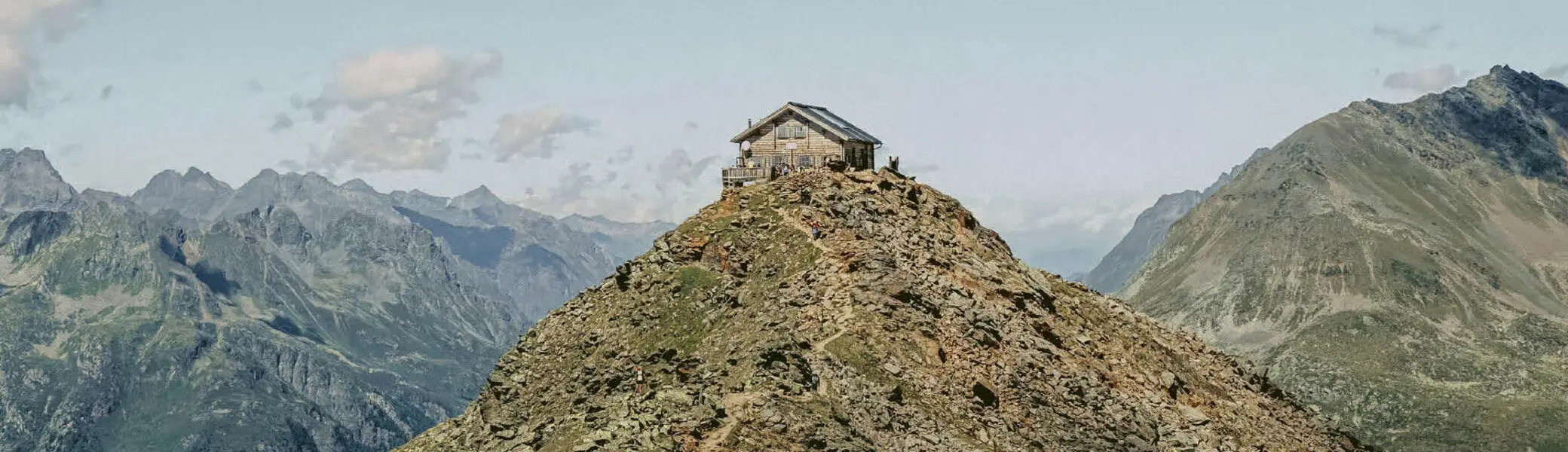 Die letzte Hütte der Alpen | © Bergverlag Rother