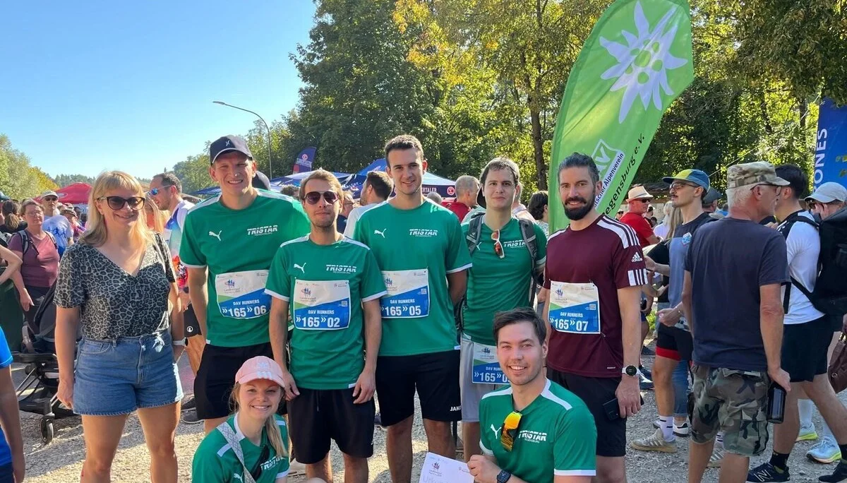 DAV Runners beim Landkreislauf 2025 | © Daniel Hornauer