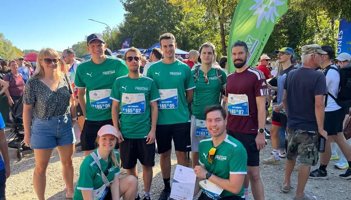 DAV Runners beim Landkreislauf 2025 | © Daniel Hornauer