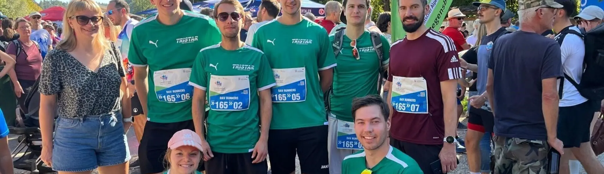 DAV Runners beim Landkreislauf 2025 | © Daniel Hornauer