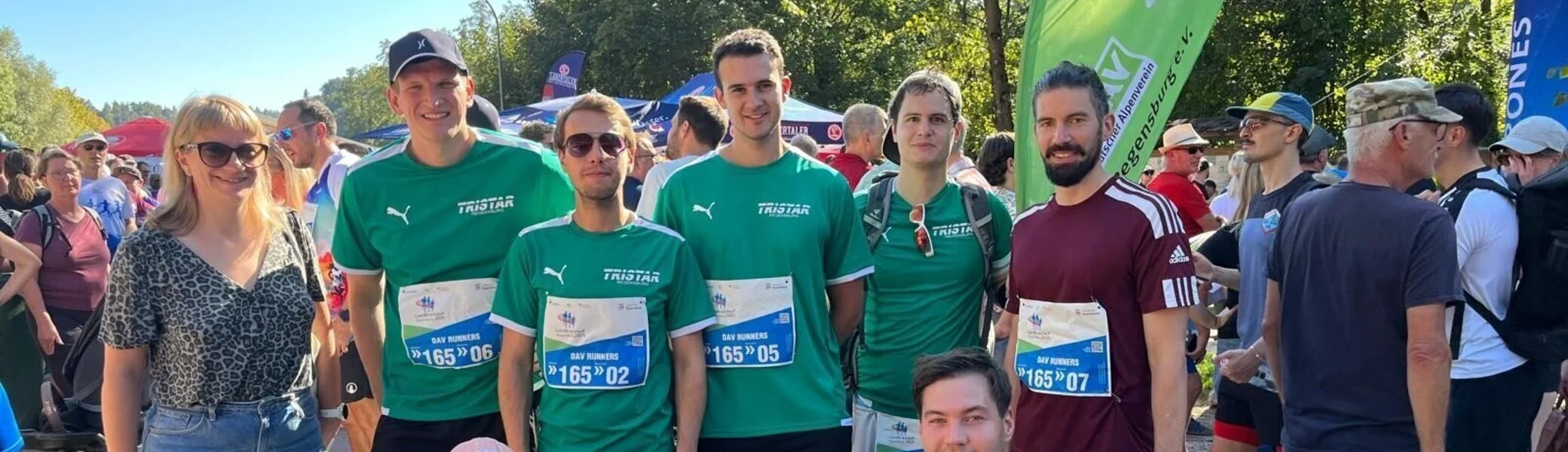 DAV Runners beim Landkreislauf 2025 | © Daniel Hornauer