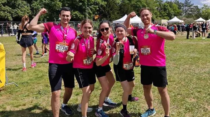 DAV Runners beim Marathon | © Julia Moosburger