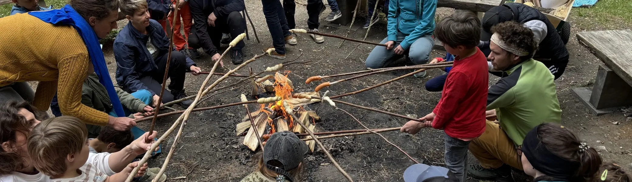 Leckeres Stockbrot - frisch vom Lagerfeuer. | © Monika Trojer
