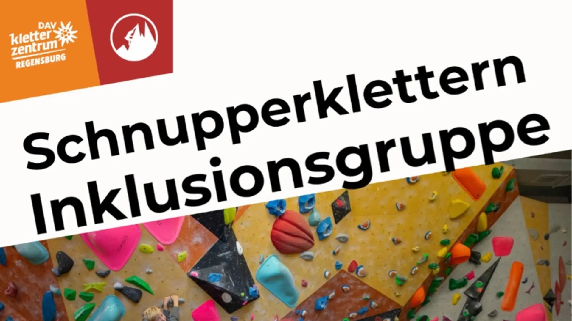 Inklusives Schnupperklettern am 31. Oktober | © Foto: Sabine Franzl