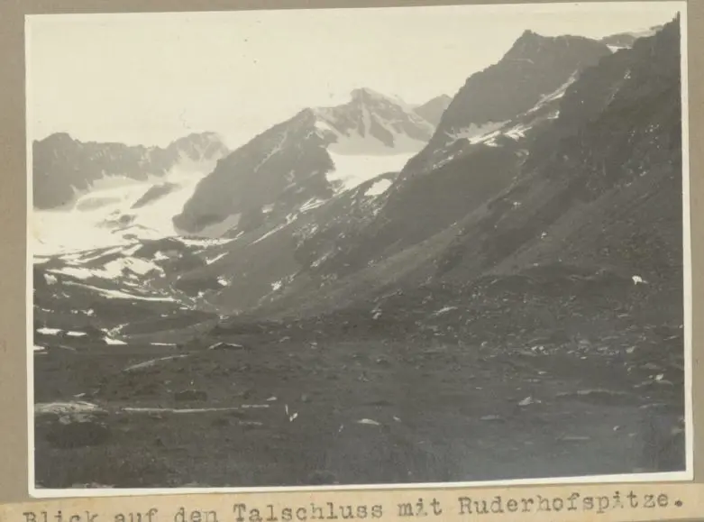 Ruderhofspitze | © Archiv DAV Regensburg