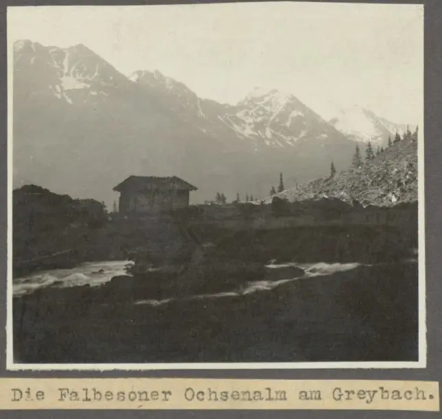 Ochsenalm mit Greybach | © Archiv DAV Regensburg
