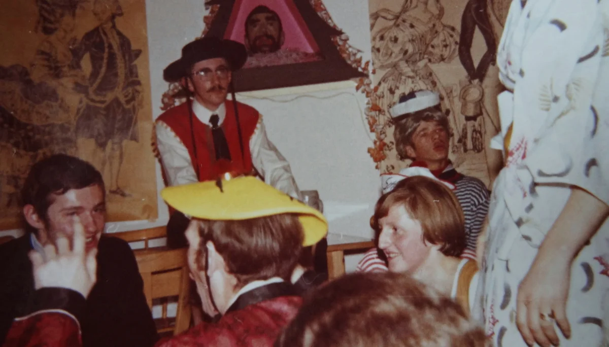 Fasching im Jakobsturm 1970. | © Alfred Roth