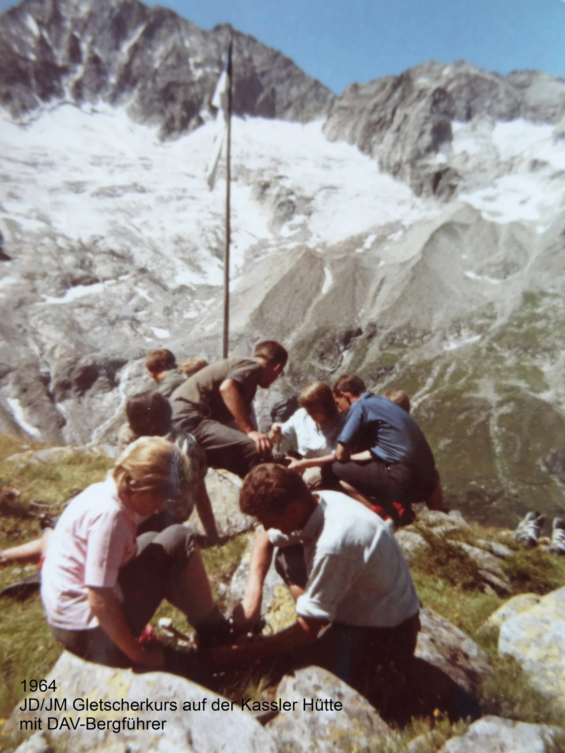 Gletscherkurs 1964. | © Alfred Roth