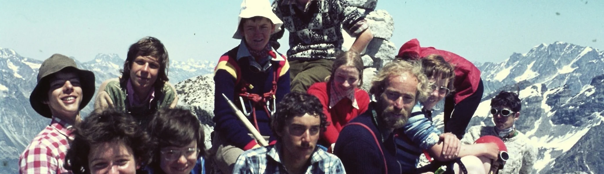 Klettern im Bergell 1975. | © Albert Wolf