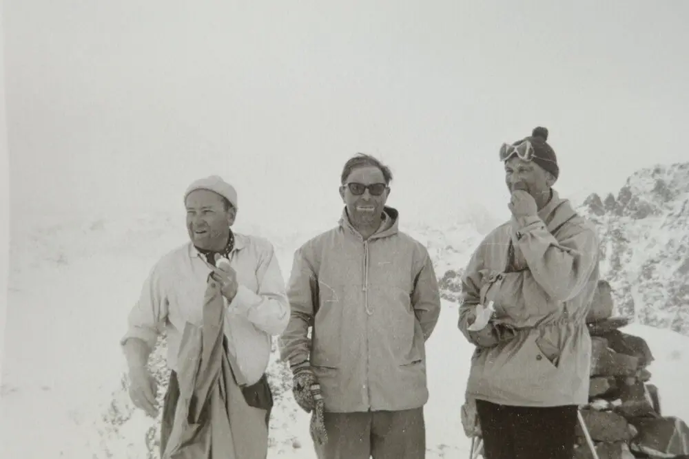 Mit Freunden auf Skitour - jedes Jahr im Februar. | © Albert Pleyer
