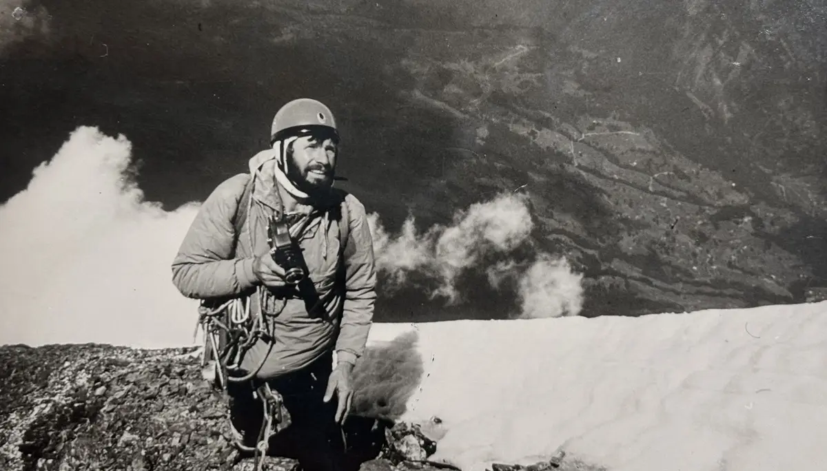 Gipfelausstieg Eiger Nordwand | © Archiv Bruno Wimmer
