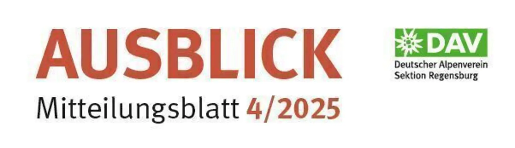 Jahresprogramm 2026 | © DAV Regensburg