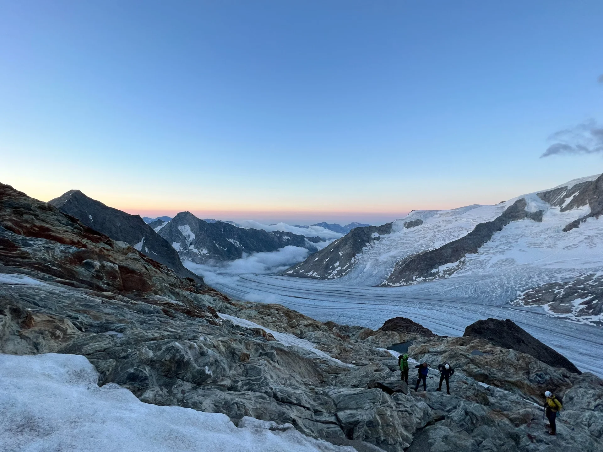 © DAV-Truppe des Finsteraarhorns