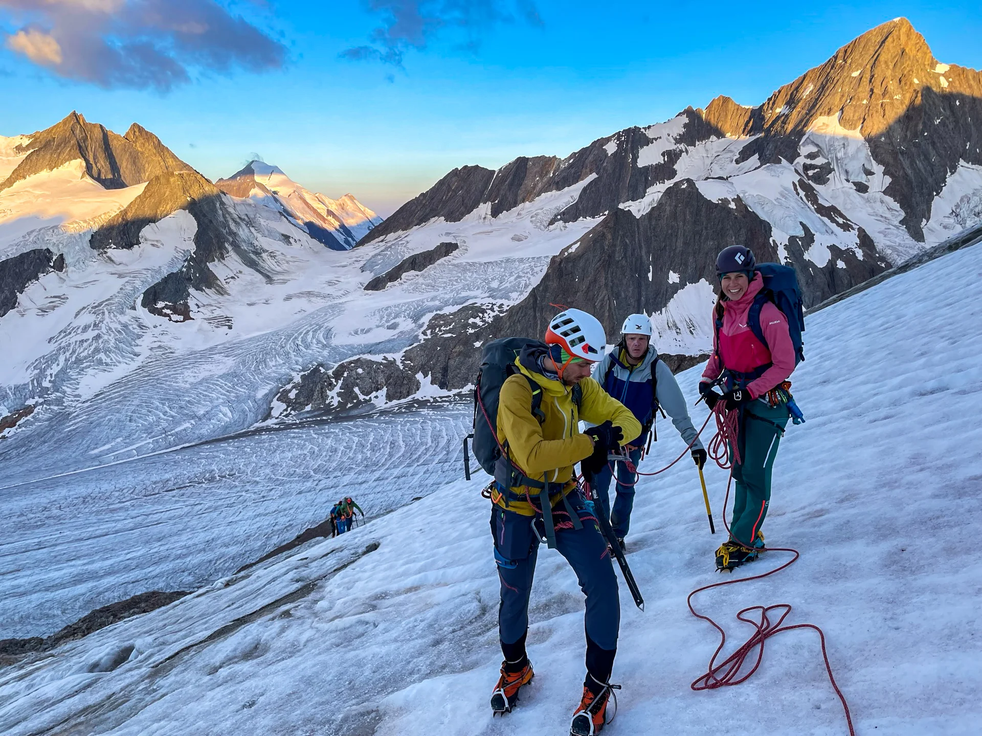 © DAV-Truppe des Finsteraarhorns