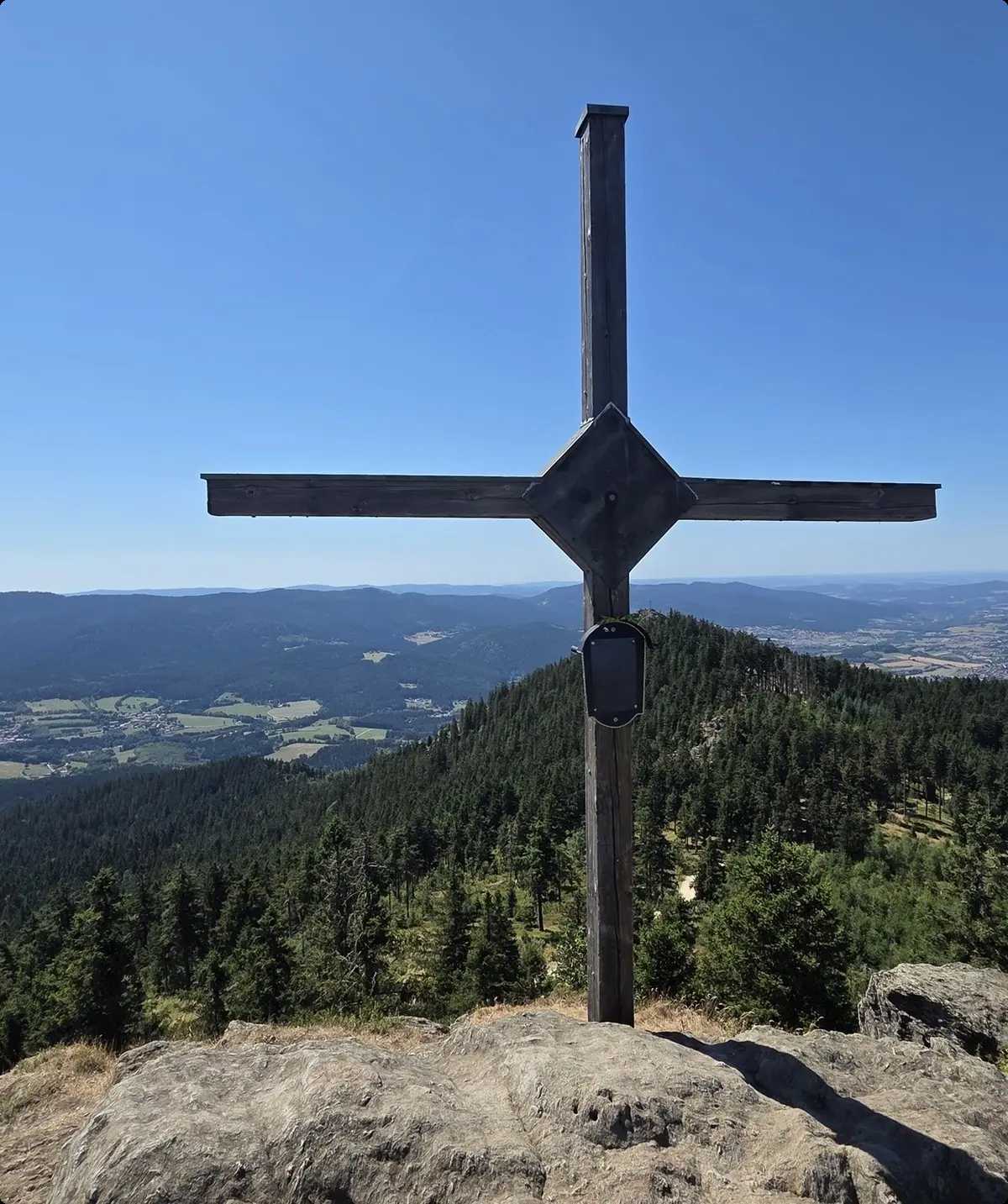 Tour der Öffigruppe aufs Lohberger Steindl | © Hana Bejlková