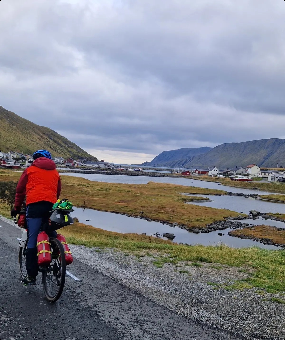 Auf dem Weg zum Nordkap im Regen | © Dr. Marit Möhwald
