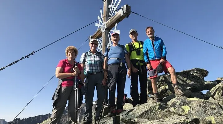 Knotenspitze über der Neue Regensburger Hütte | © Joachim Hofmann