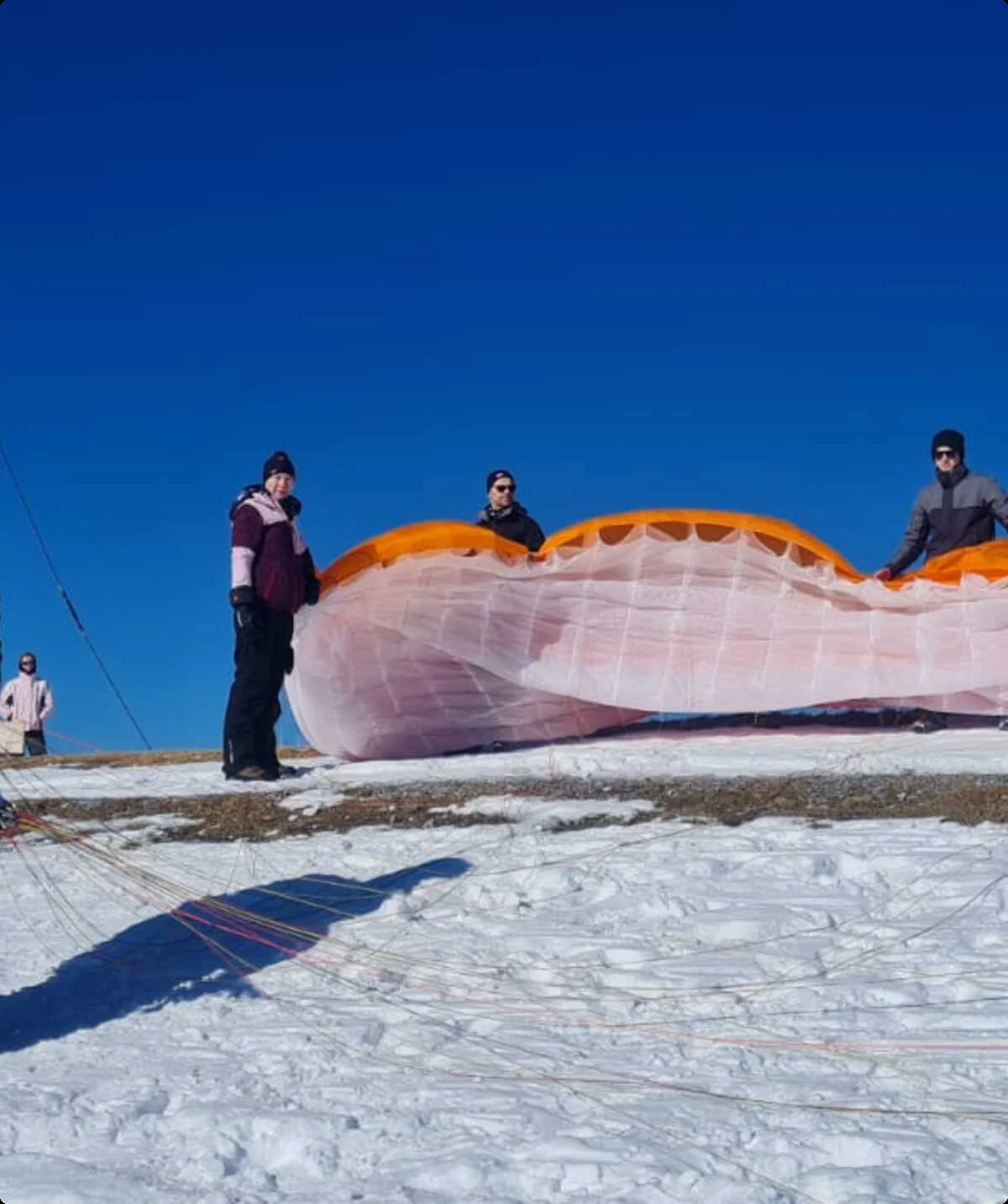 Tandem im Winter | © Jan Bauer
