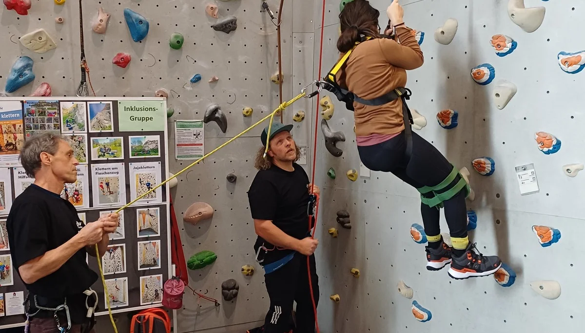 Inklusionsgruppe / Klettertreff | © Stefan Mrozinski