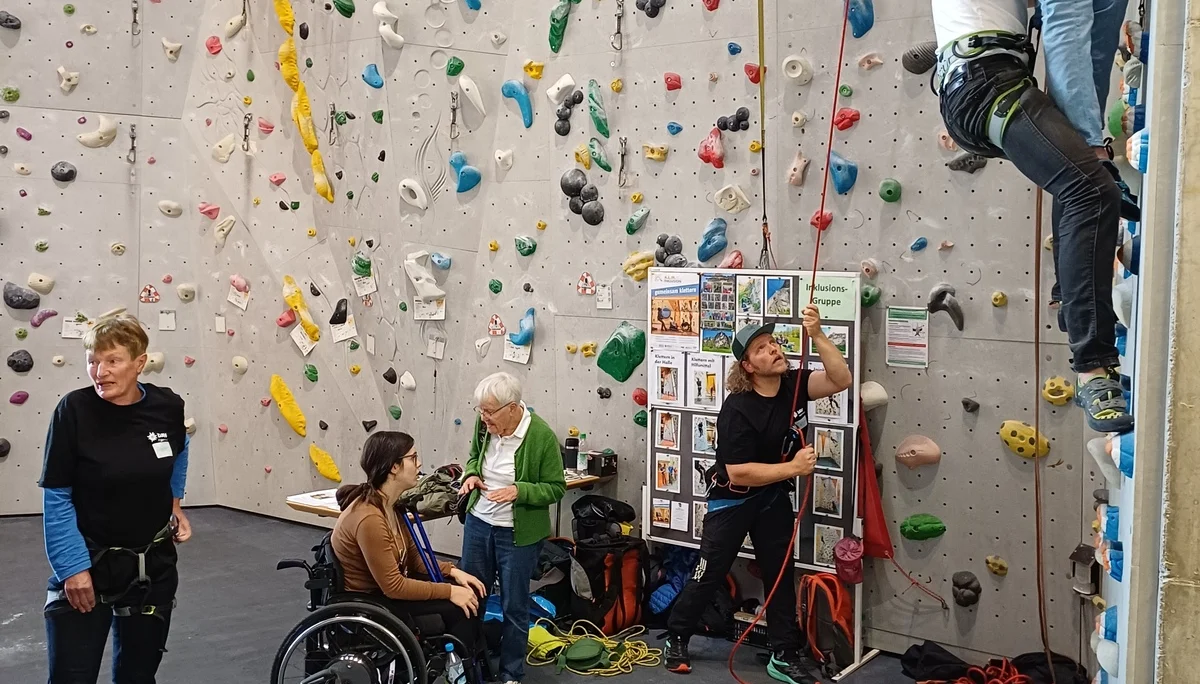 Inklusionsgruppe / Klettertreff | © Stefan Mrozinski