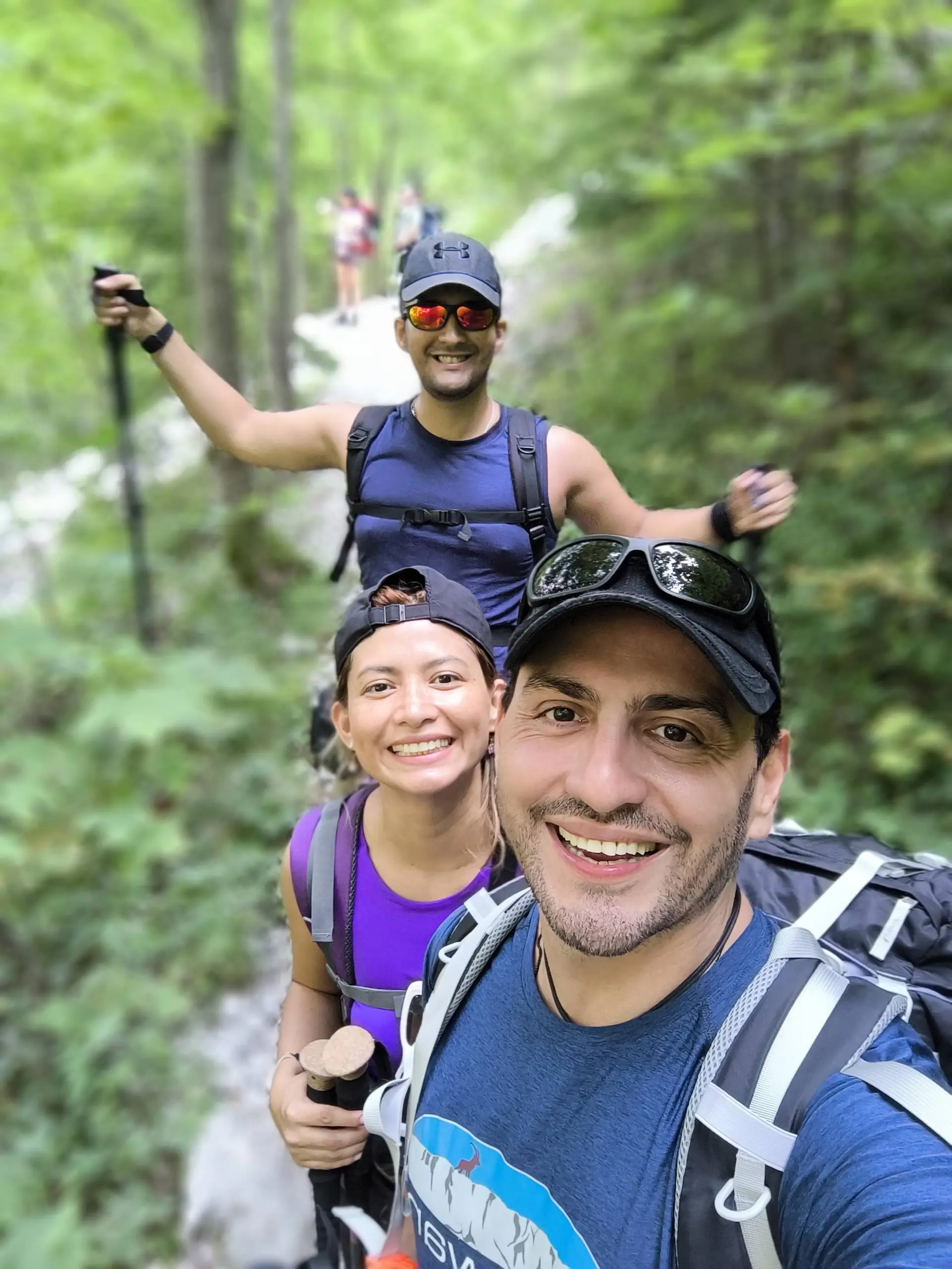 International Group auf dem Weg zur Höllentalangerhütte | © Max Santander
