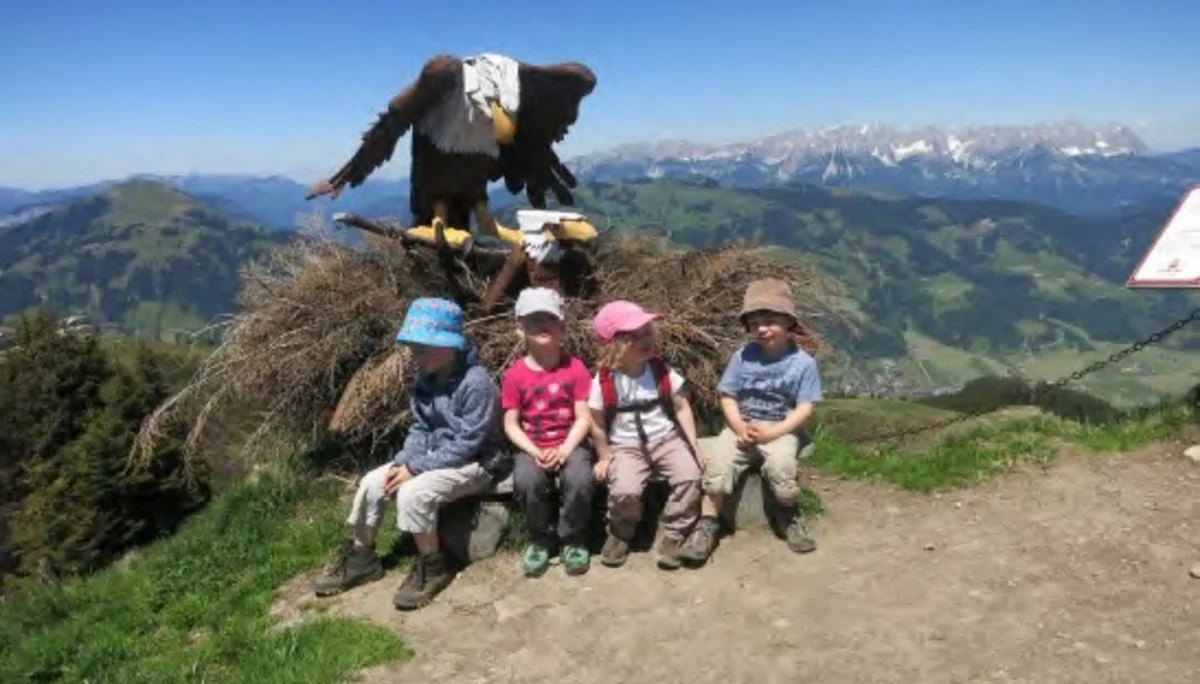 Am Gipfel im Adlerhorst. | © Simone Zeiler