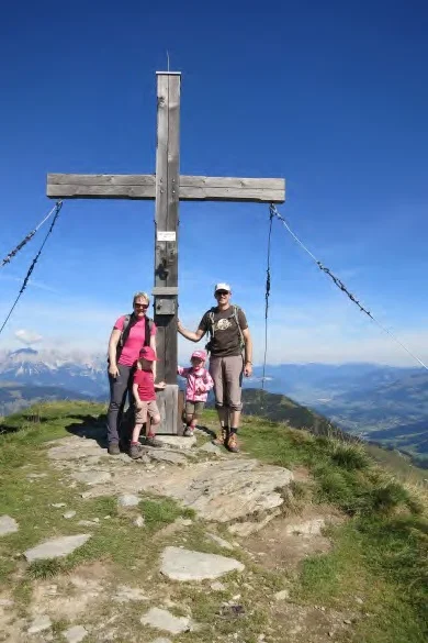 Gampenkogel-Gipfelglück. | © Simone Zeiler