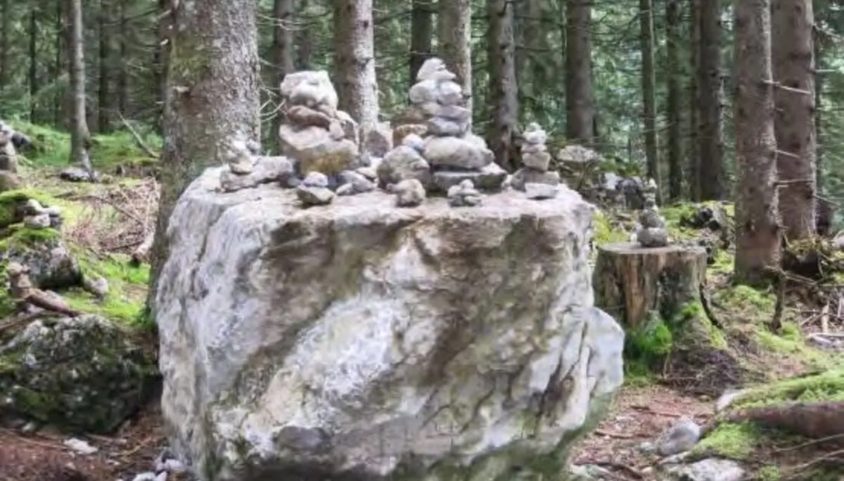 Stoamandl aufstellen geht immer. | © Simone Zeiler