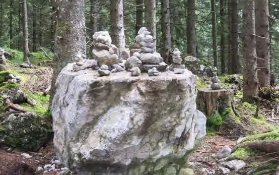 Stoamandl aufstellen geht immer. | © Simone Zeiler