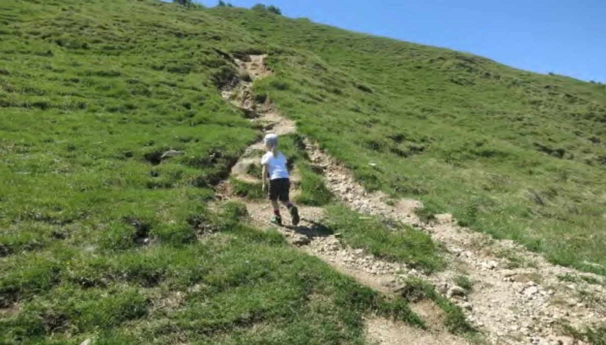 Aufstieg zum Gipfel. | © Simone Zeiler