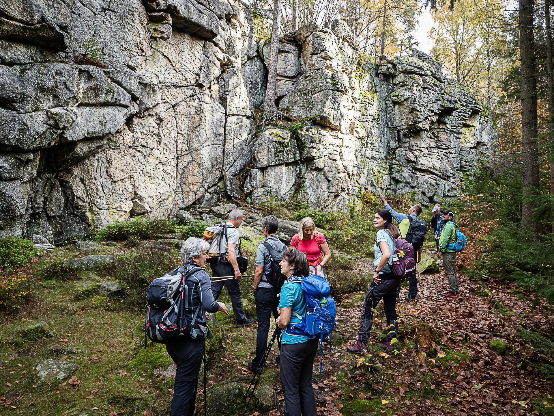Felsen nahe der Hütte | © Ingrid Scheufler