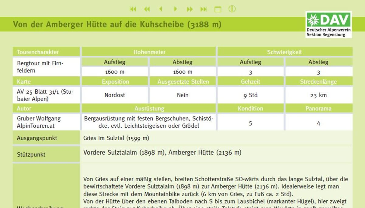 © DAV Regensburg © DAV Regensburg
