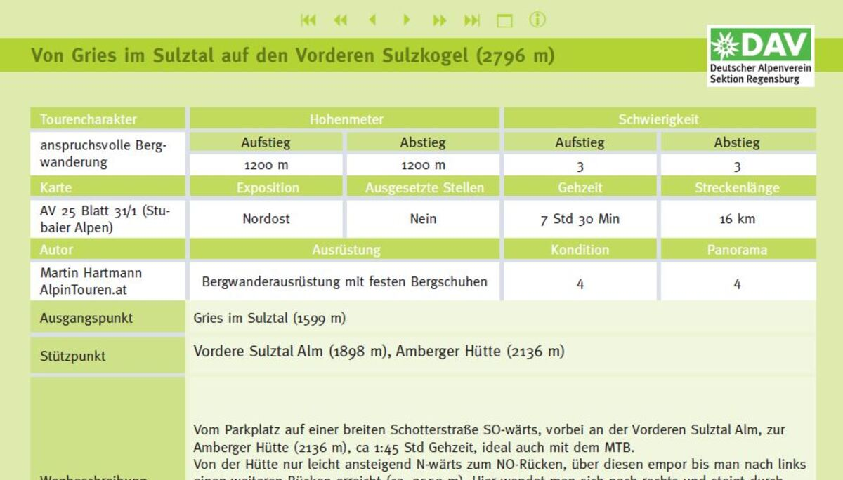 © DAV Regensburg © DAV Regensburg