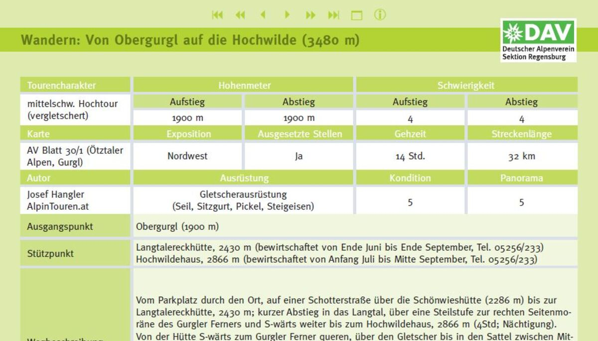 © DAV Regensburg © DAV Regensburg