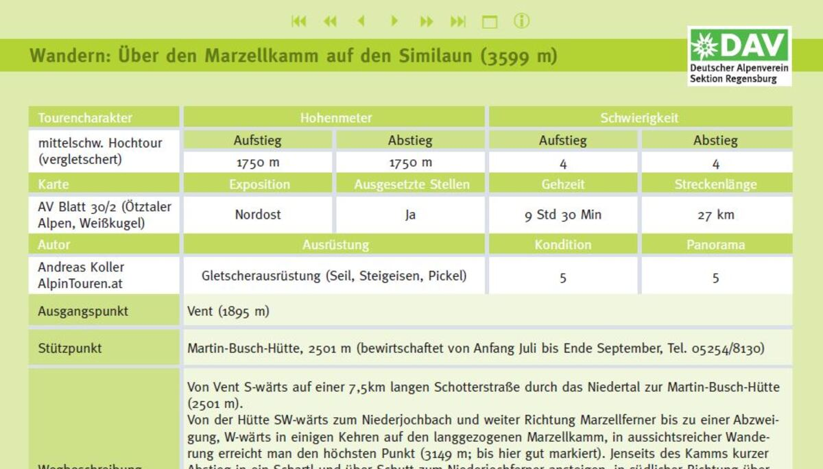 © DAV Regensburg © DAV Regensburg