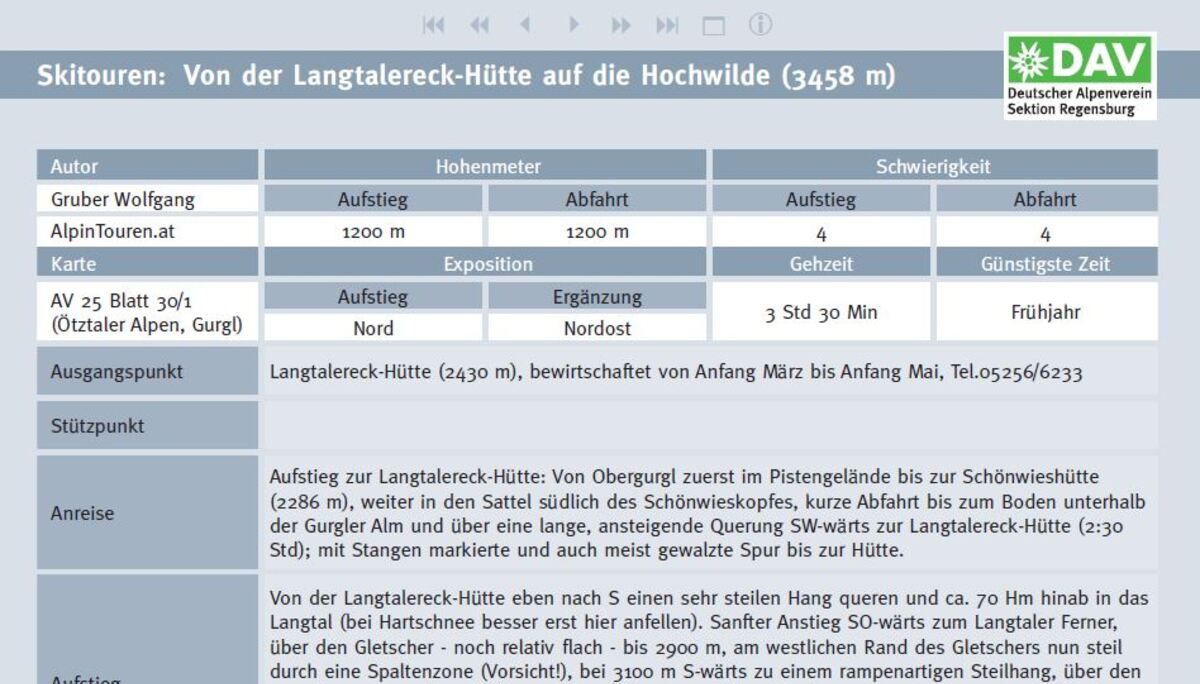 © DAV Regensburg © DAV Regensburg