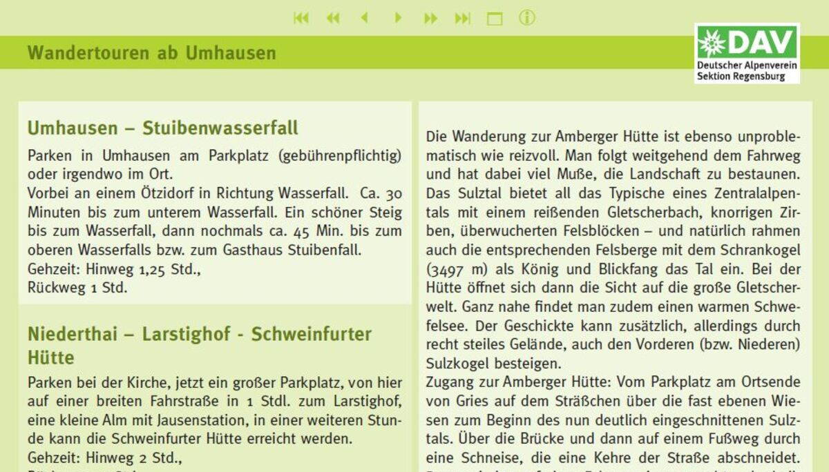 © DAV Regensburg © DAV Regensburg