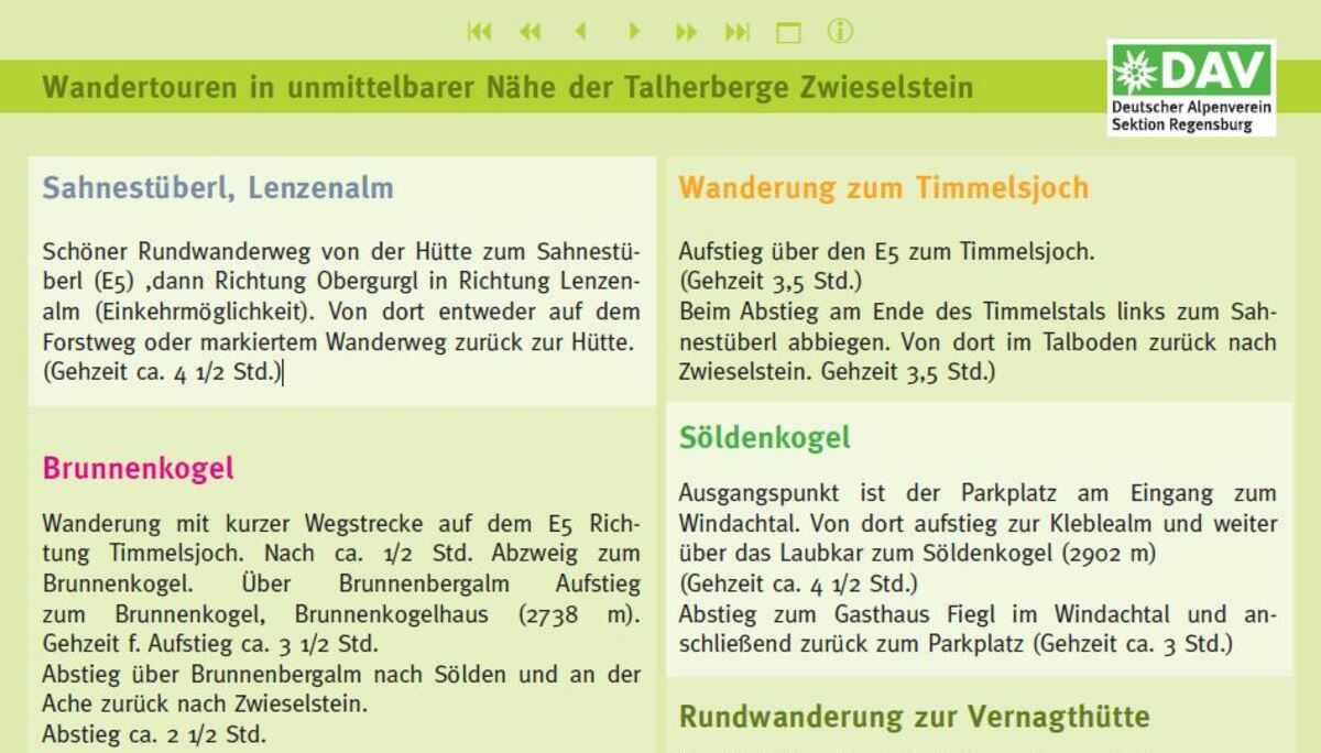 © DAV Regensburg © DAV Regensburg