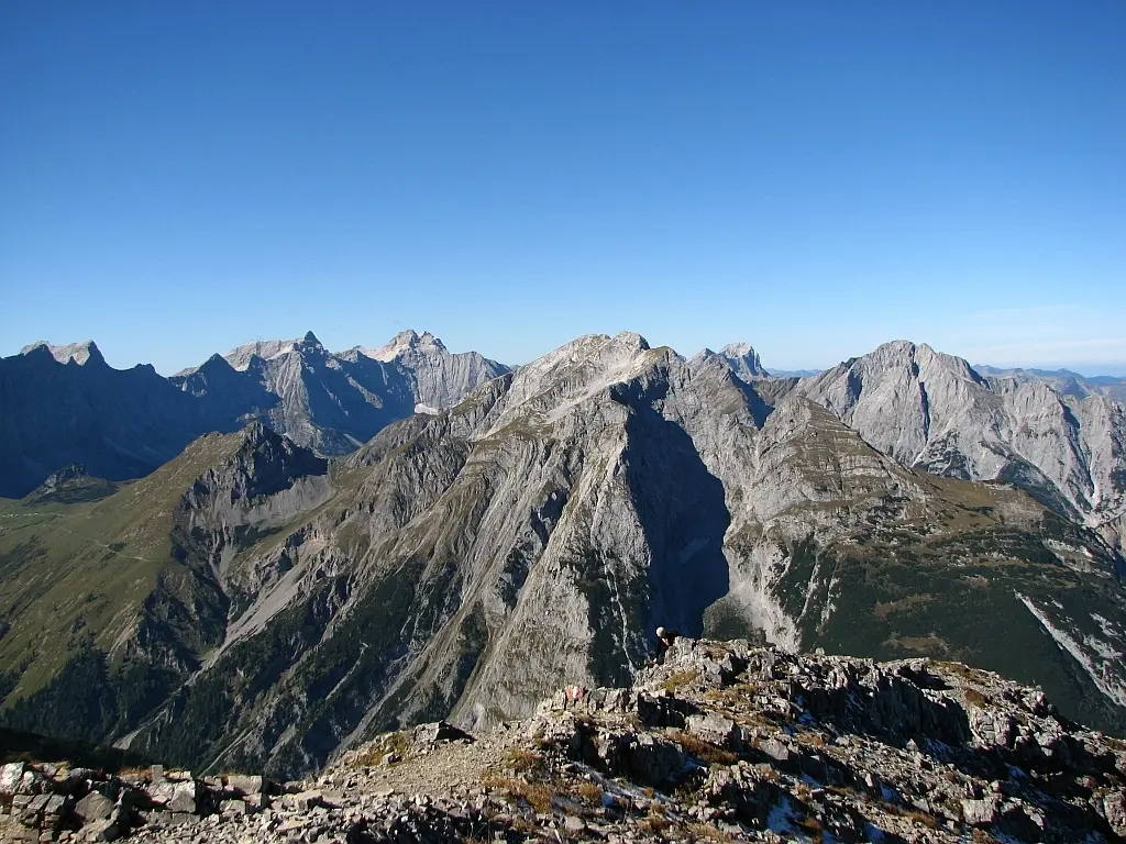 Gamsjochgruppe im Karwendel | © wikimedia / Tirolerbergwelten